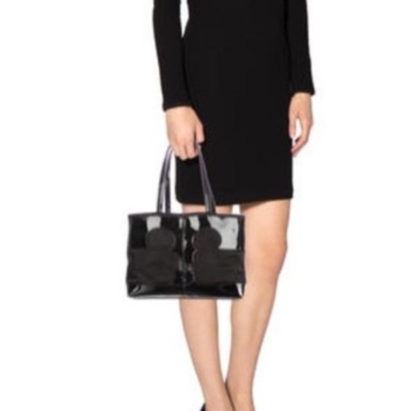 Tory Burch Amalie T tote black - Picture 1 of 16